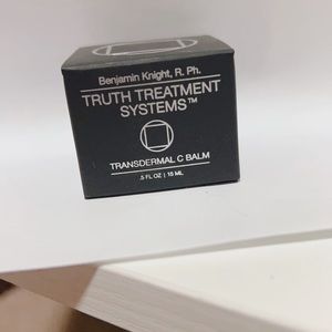 Truth Treatment Systems Transdermal C Balm New 0.5 oz